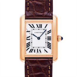 Cartier tank cheap large mens