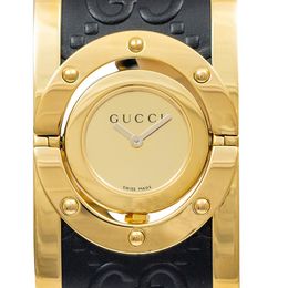 Gucci twirl on sale watch gold
