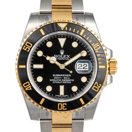 Gold rolex discount submariner black face