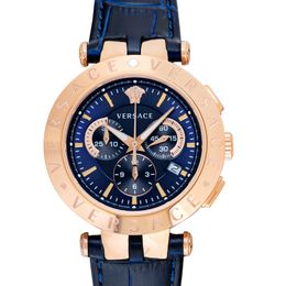 Versace blue watch discount