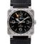 Bell & Ross Instruments BR0393-GMT-ST/SCA