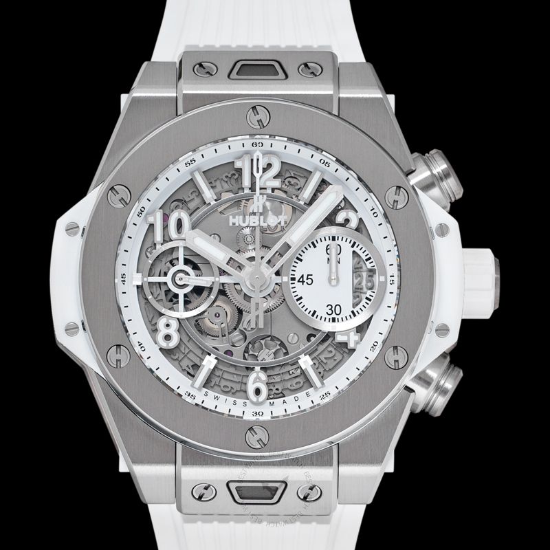 Out of stock                                Hublot                                                                            Big Bang Unico Titanium White 42mm Automatic White Dial Men's Watch441.NE.2010.RW