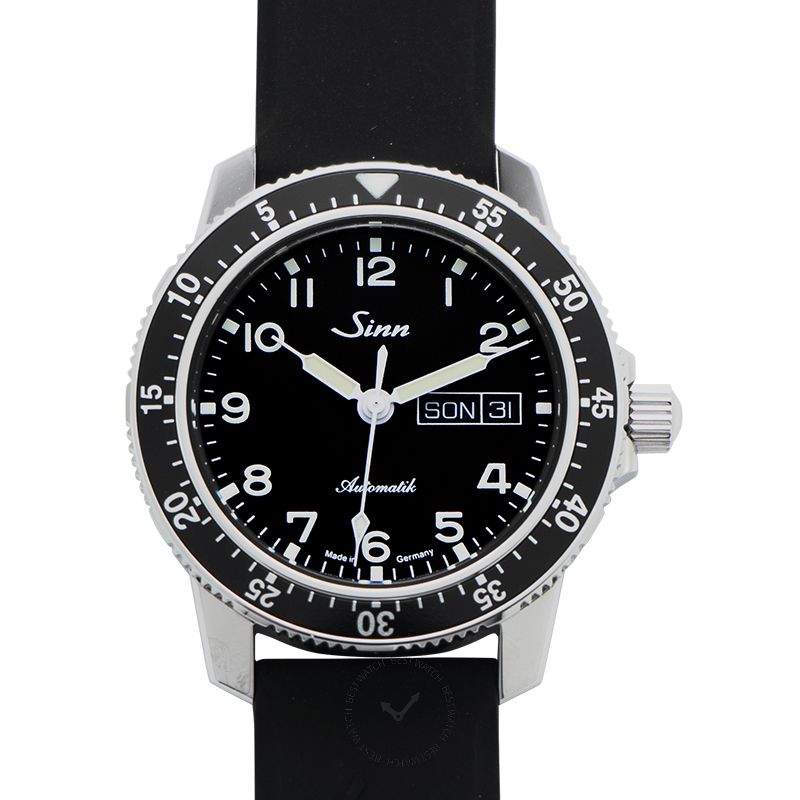 Sinn Instrument Watches 104.011-Silicone-Blk